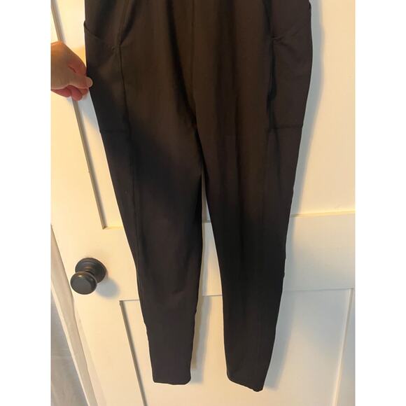 Free People FP Movement Never Better Jumpsuit One Piece Medium Black - Picture 6 of 8